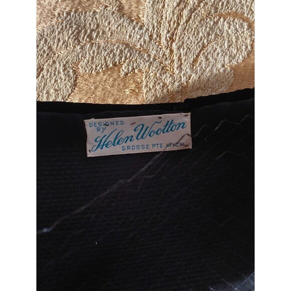 Vintage 50s Hat 1950s Feather Hat with Veil Dramatic Pinup Cocktail Film Noir - Picture 3 of 7